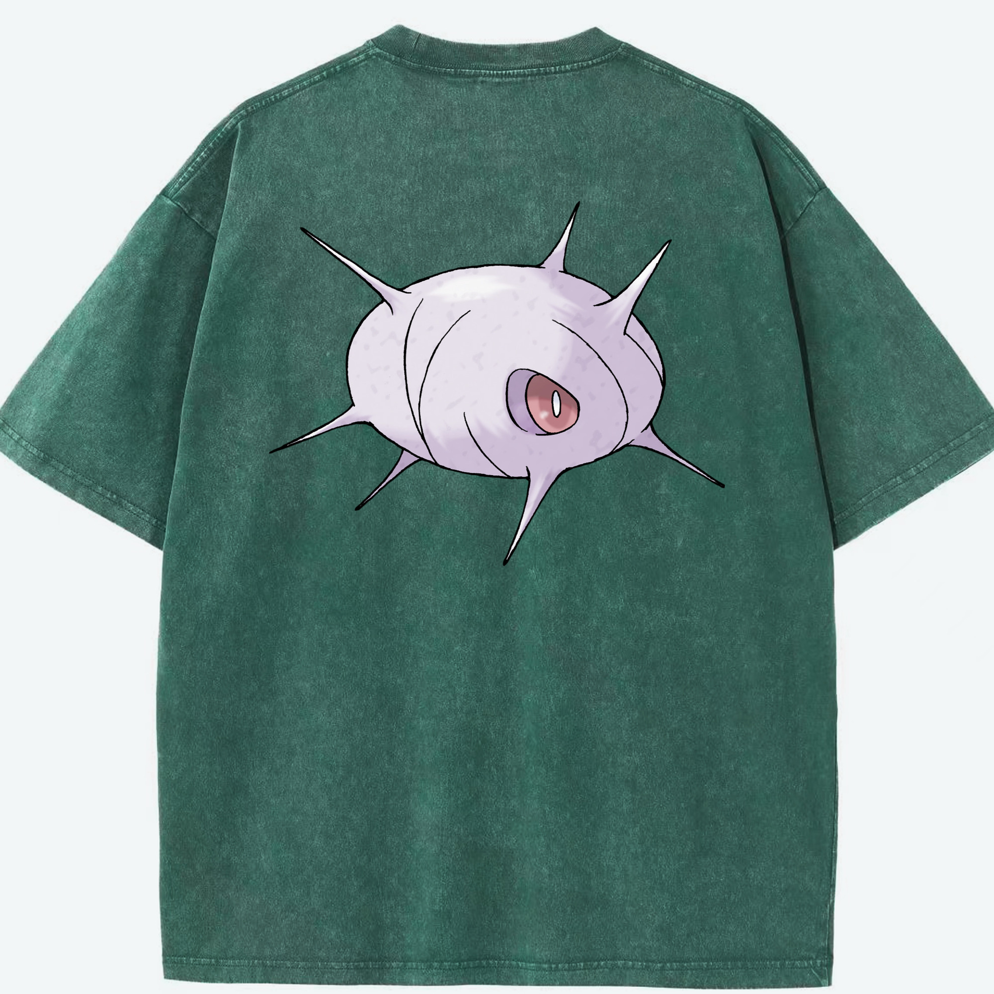 （画像用） ポケットモンスター Pokémon 綿100% ヴィンテージ風 半袖Tシャツ（背面プリント）